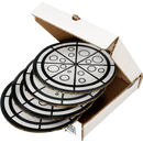 Gastromóvil - Piedra, Papel o Tijeras - Caja de Pizza de Cartón